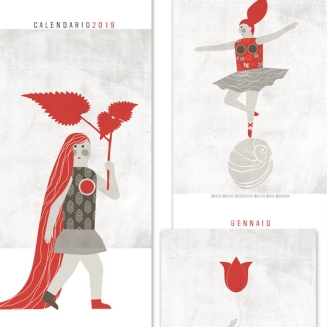 Calendario 2019 - Donna robotica